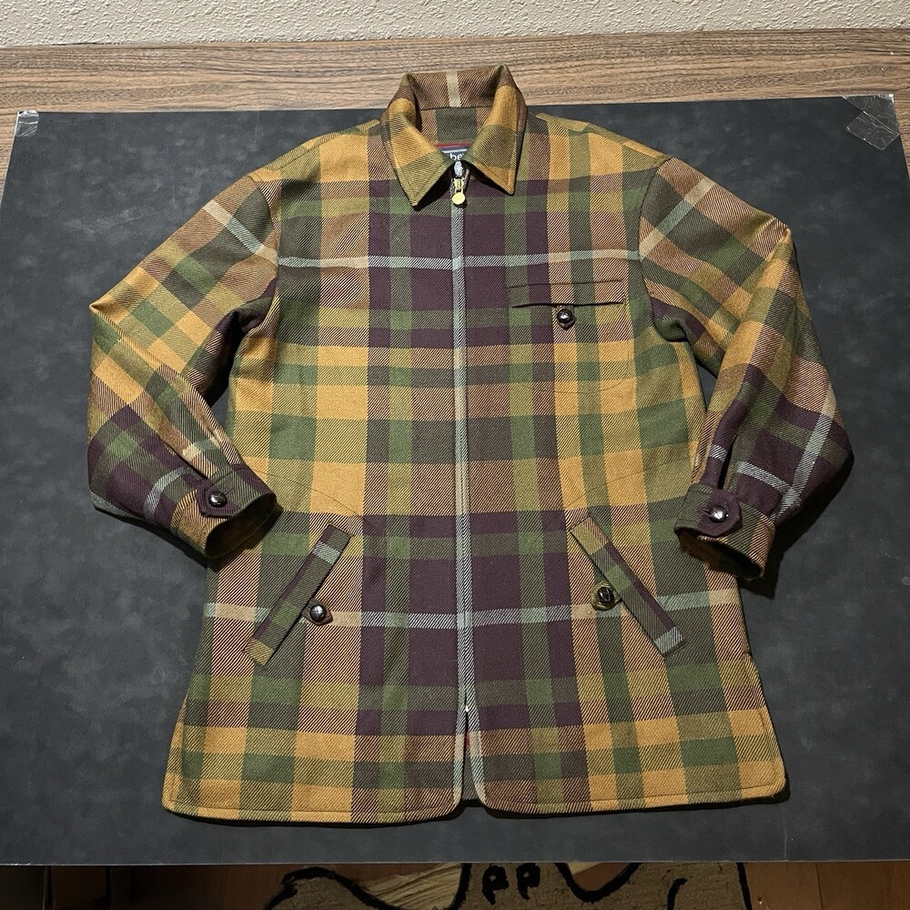 Vintage Burberry Prosum Jacket Nova Check Wool London Heritage Woman Harrington